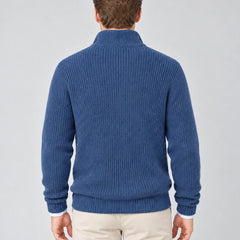 Cashmere Quarter-Zip Jumper
