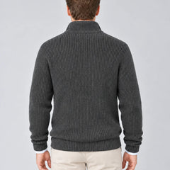Cashmere Quarter-Zip Jumper