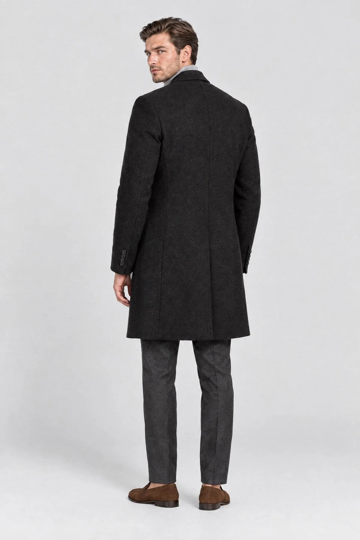 Longline Tailored Overcoat