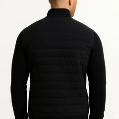 Quilted Knit Sleeve Jacket