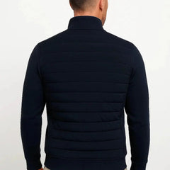 Quilted Knit Sleeve Jacket