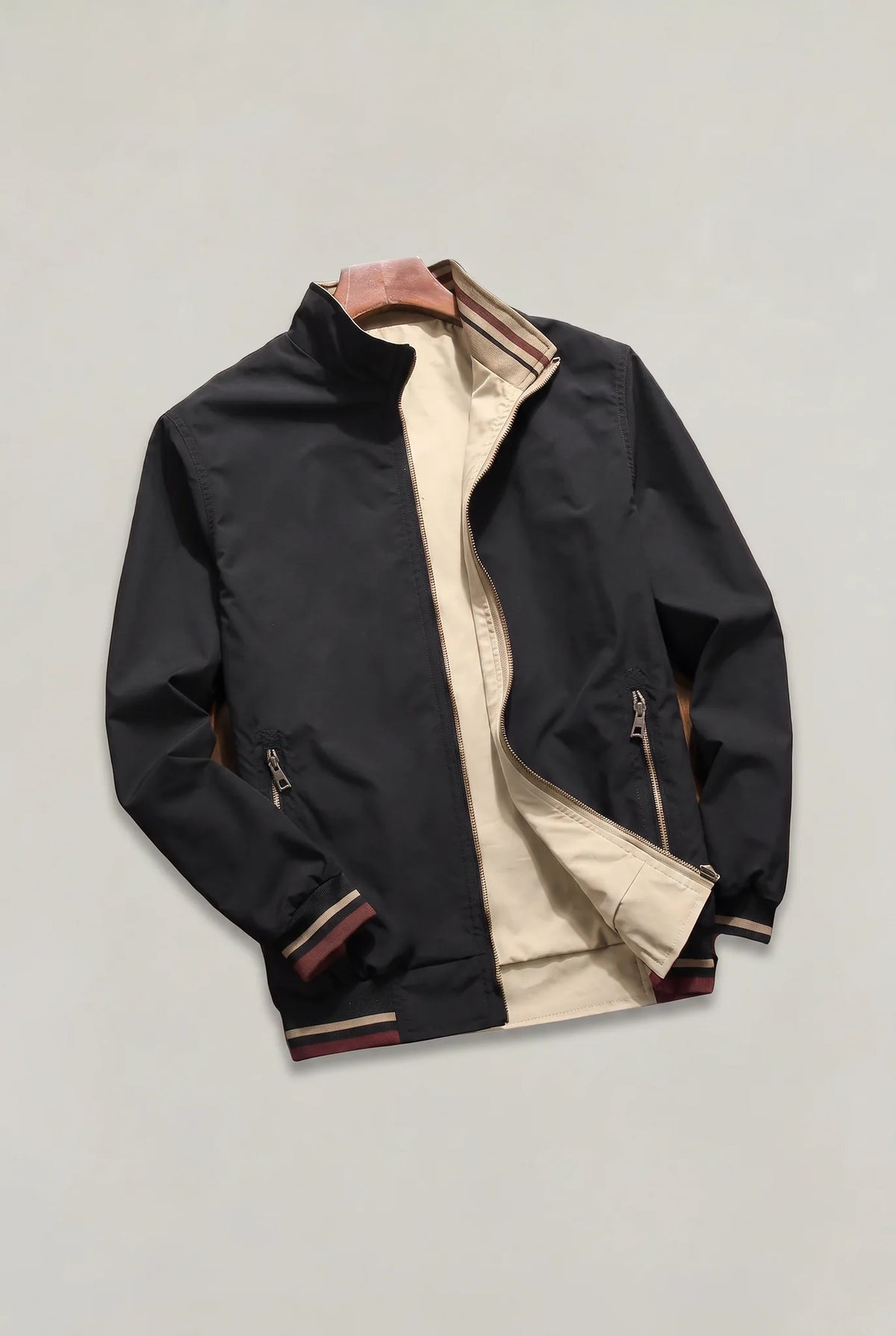 Reversible Harrington Jacket