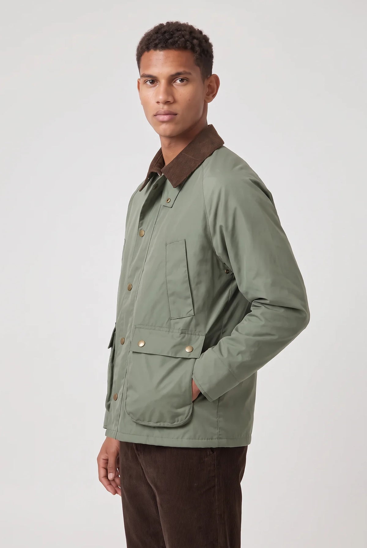 Corduroy Collar Workwear Jacket
