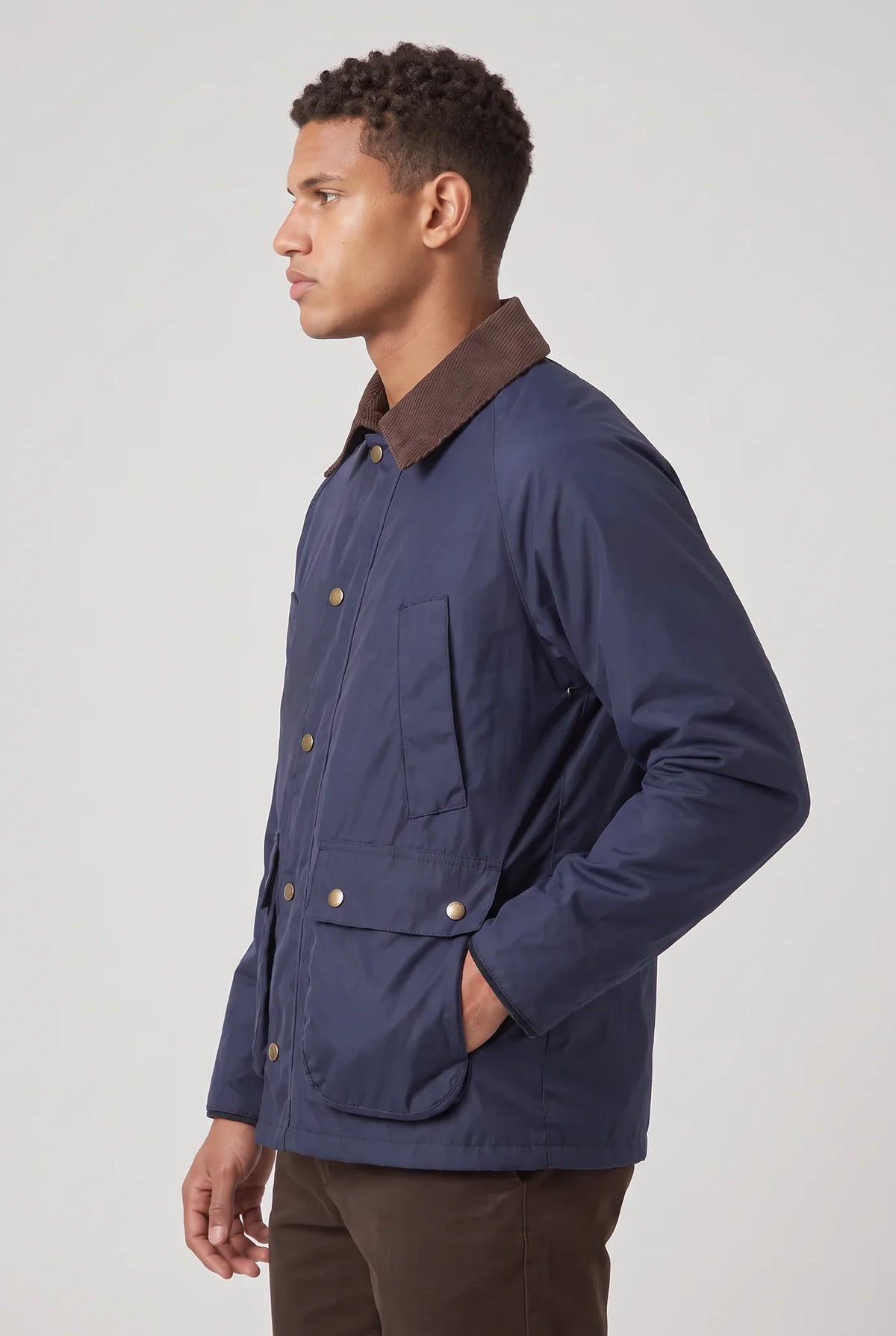 Corduroy Collar Workwear Jacket