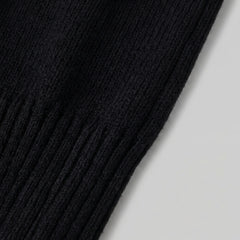 Relaxed Knit Polo Sweater