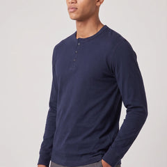Long Sleeve Henley Shirt