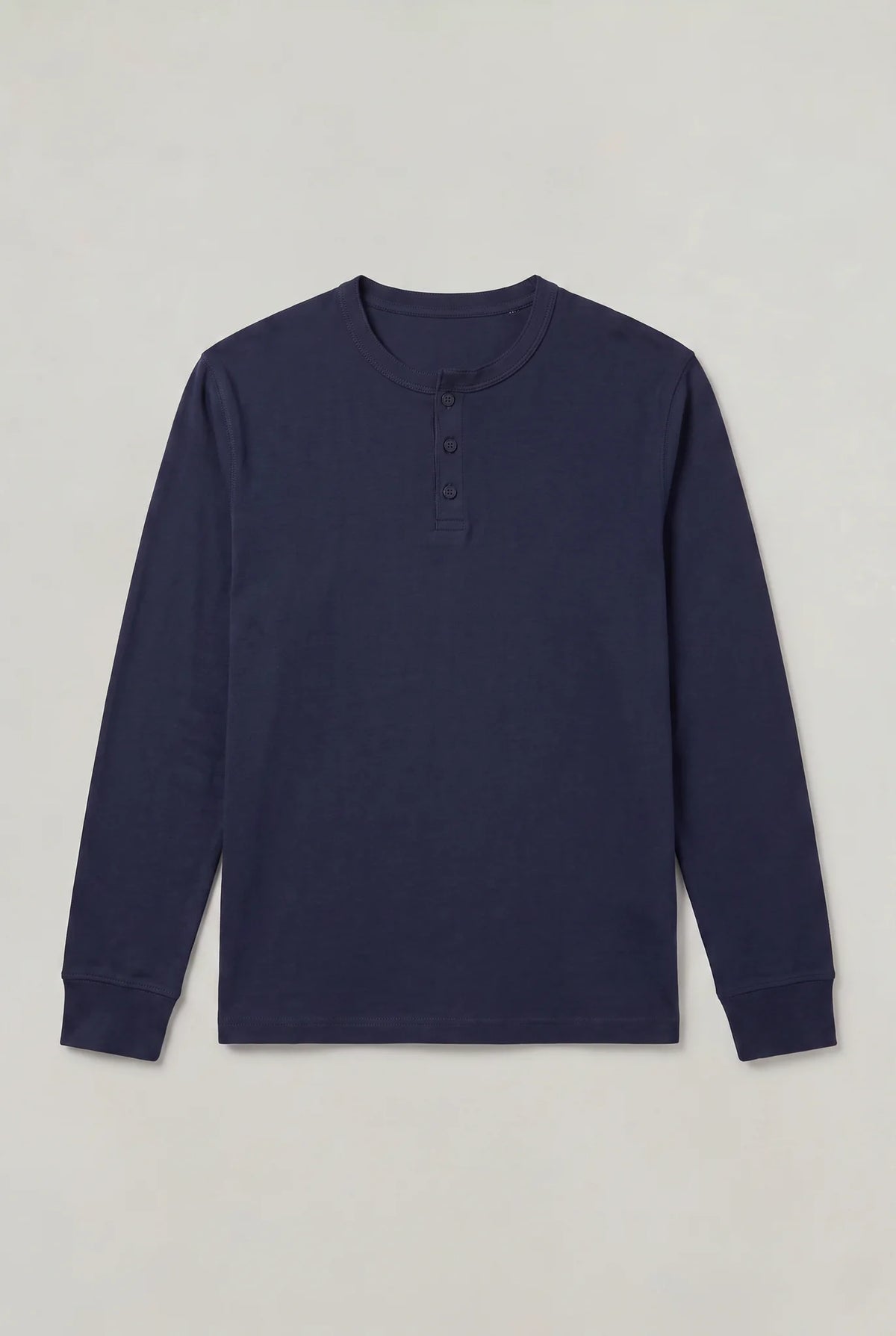 Long Sleeve Henley Shirt