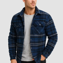 Checked Flannel Overshirt