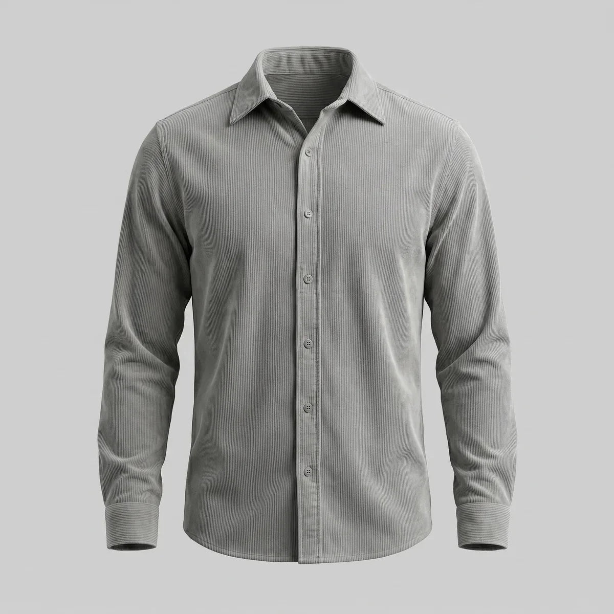 Corduroy Button-Up Shirt