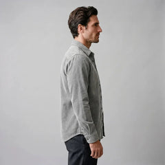 Corduroy Button-Up Shirt