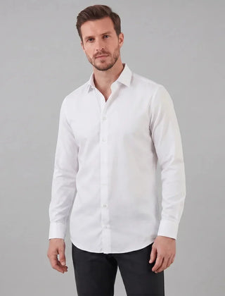 Slim Fit Dress Shirt – White