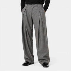 Tailored Dress Trousers – Dark Grey