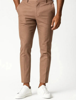 Modern Fit Stretch Chinos – Camel