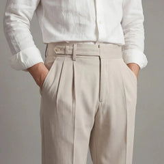 Tailored Single Pleat Trousers