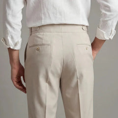 Tailored Single Pleat Trousers