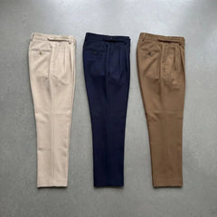 Tailored Single Pleat Trousers