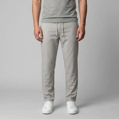 Drawstring Slim Fit Trousers – Grey