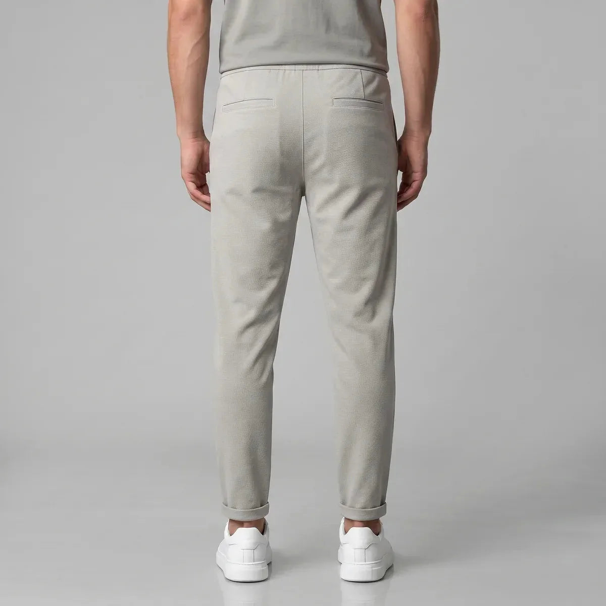 Drawstring Slim Fit Trousers