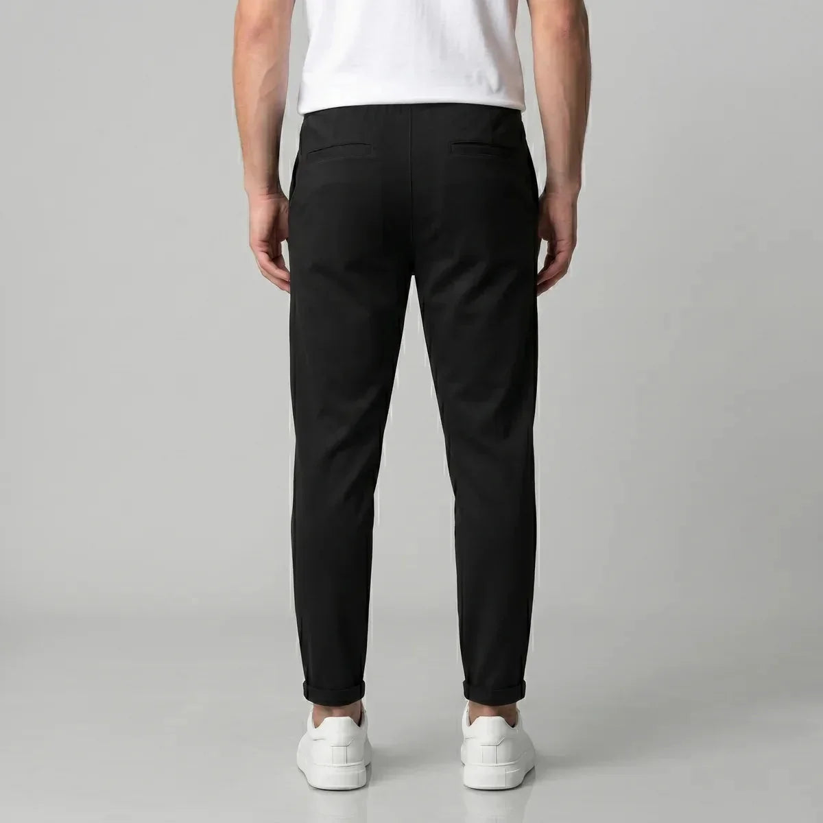 Drawstring Slim Fit Trousers