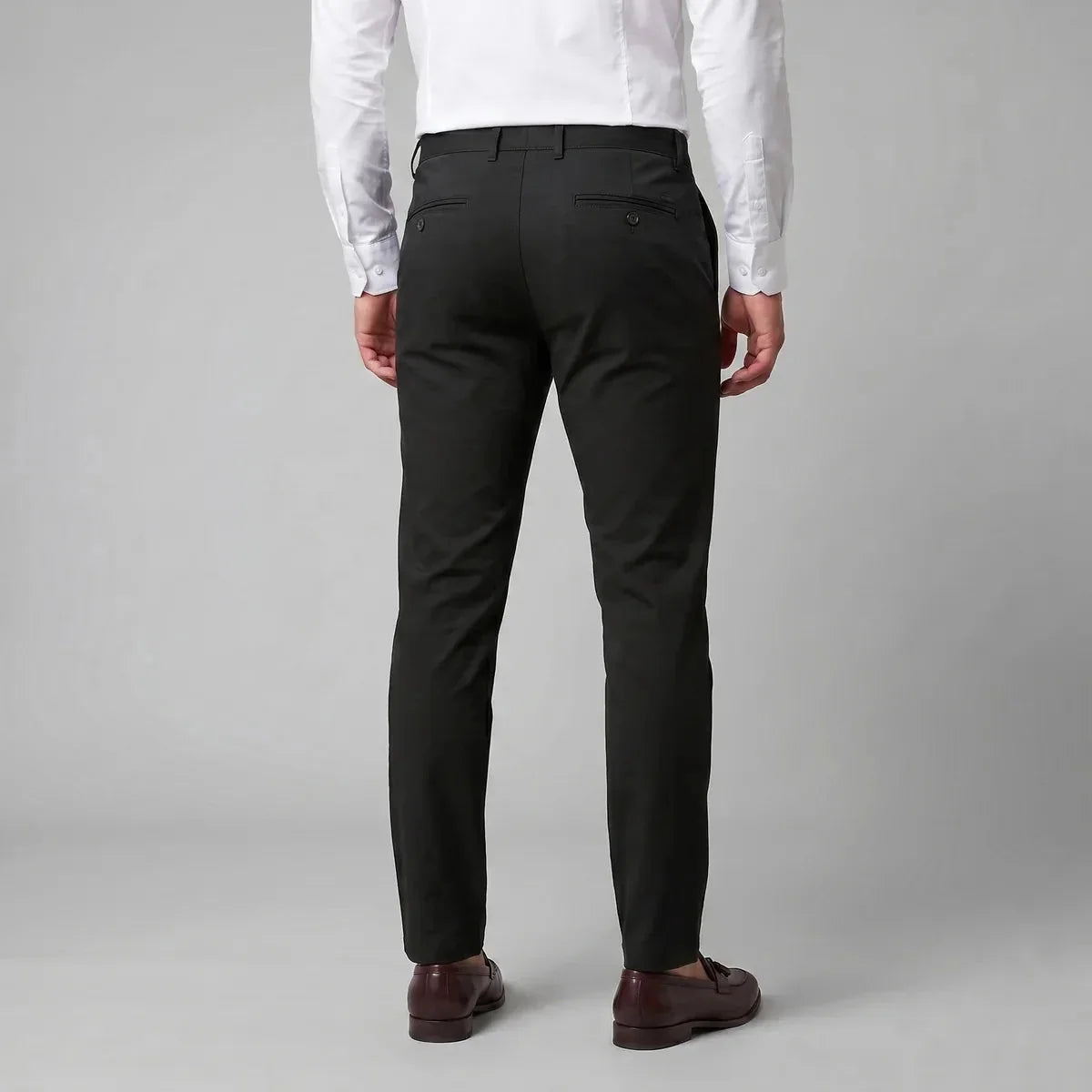 Straight Leg Chino Trousers