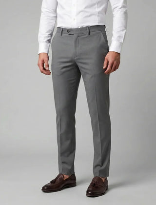 Straight Leg Chino Trousers – Grey
