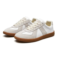Retro Low Top Sneakers – White