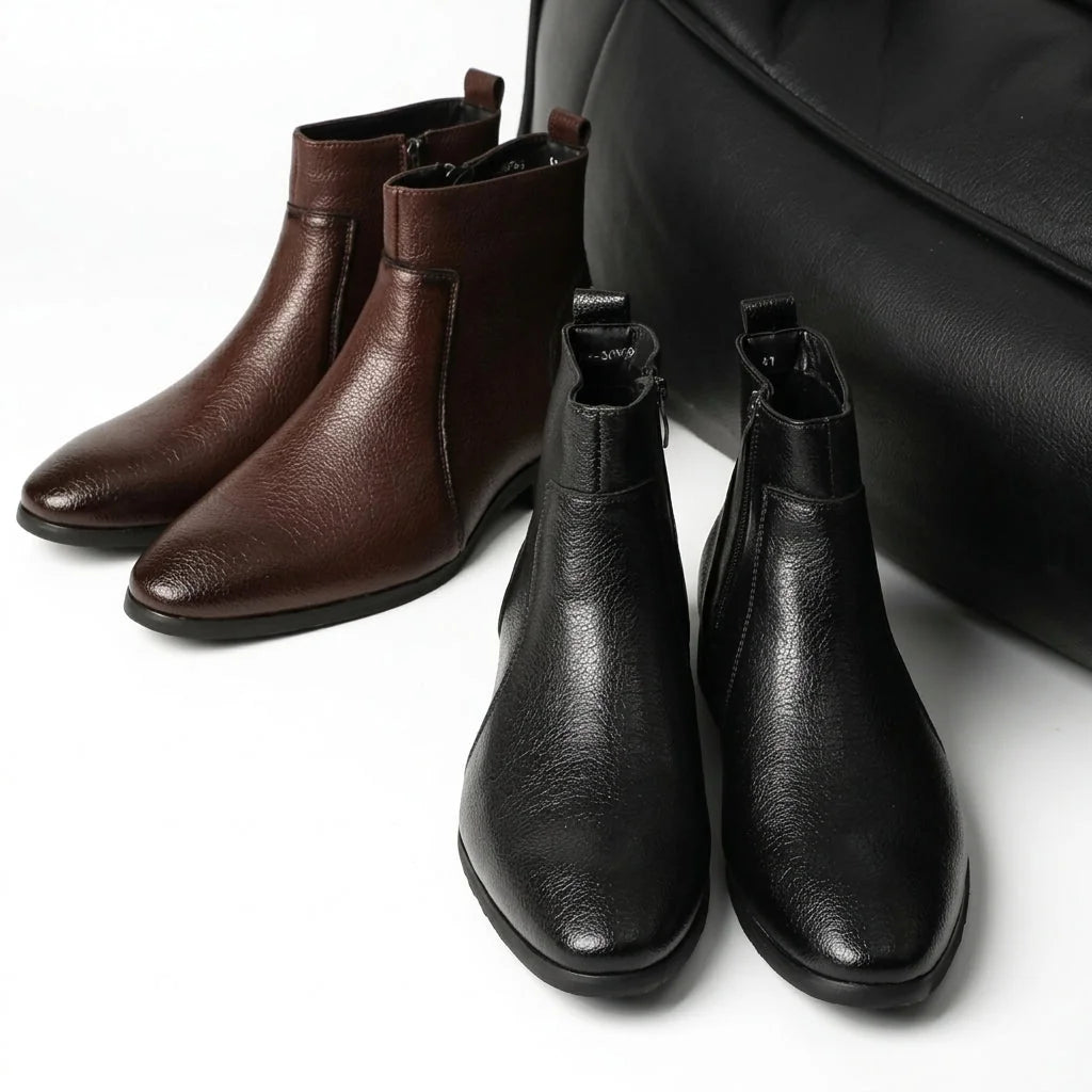 Pointed Toe Ankle Boots