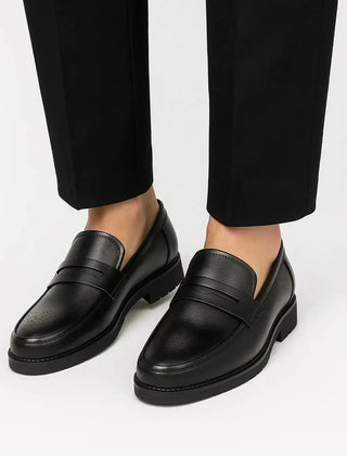 Penny Loafers – Black