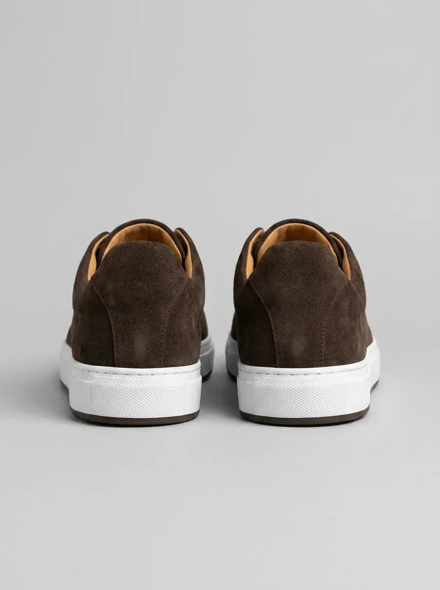 Suede Low-Top Trainers