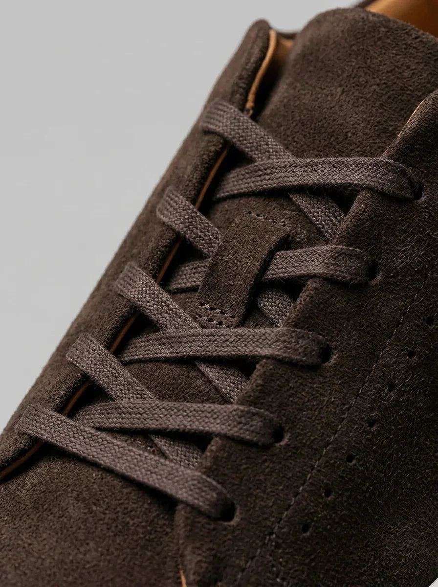 Suede Low-Top Trainers