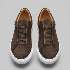 Suede Low-Top Trainers