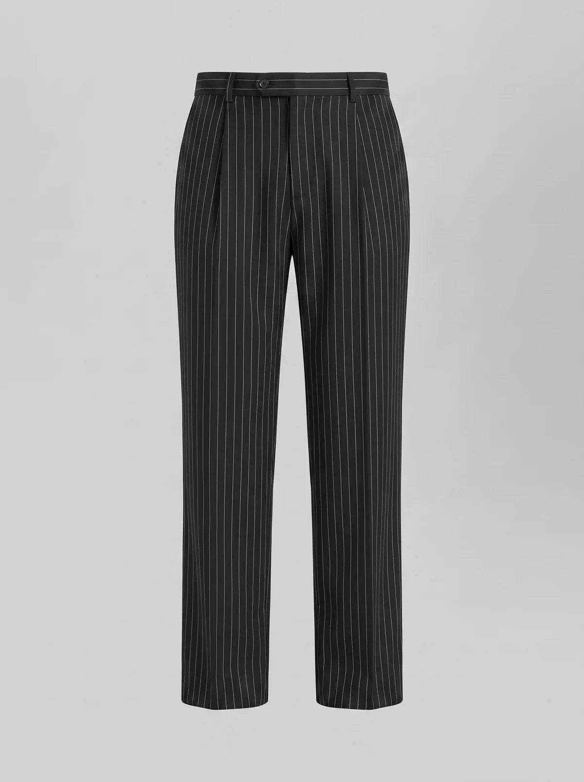 Pinstripe Wide Leg Trousers